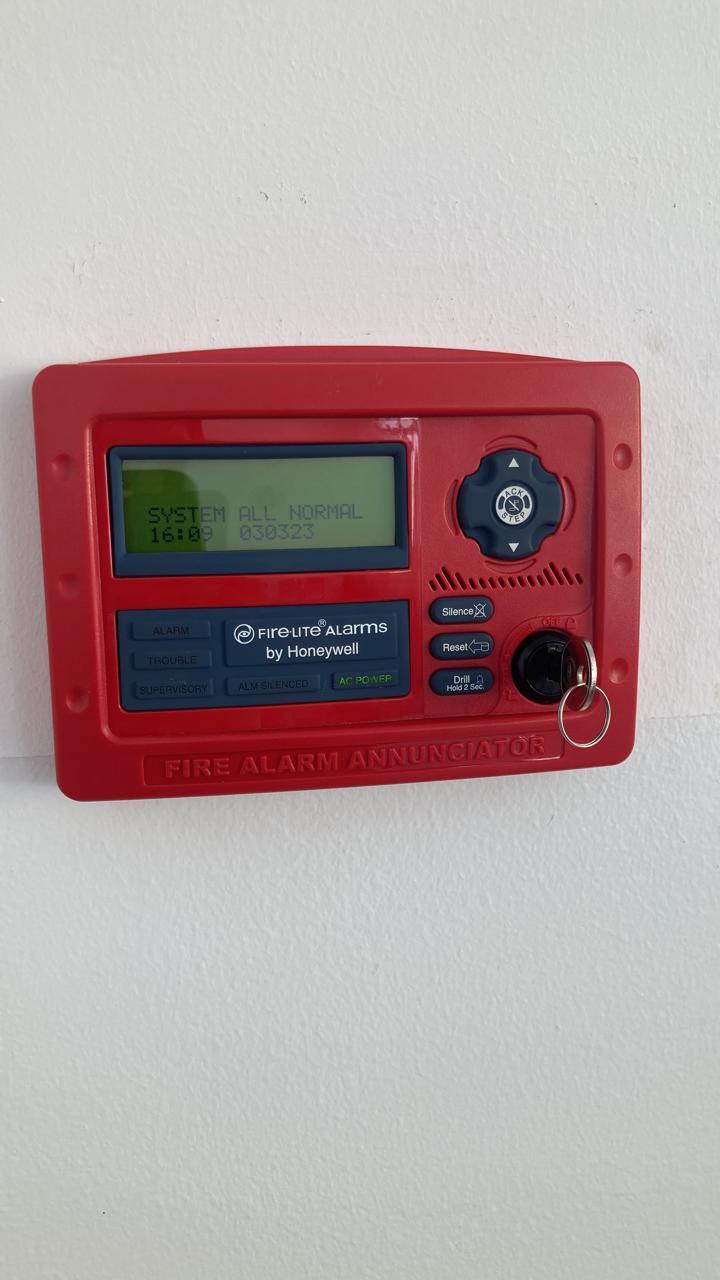 Anunciador de alarma contra incendios